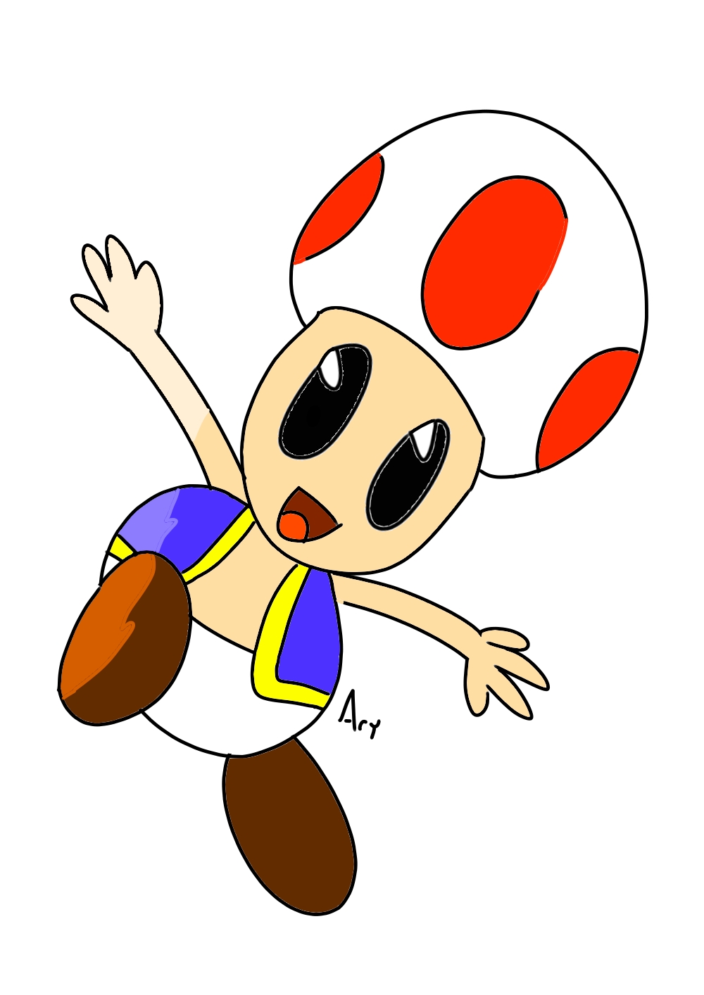 Toad by Ary-Ary on DeviantArt
