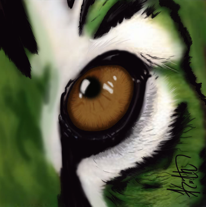 Emerald Tiger by Keith-QuintanillA on DeviantArt
