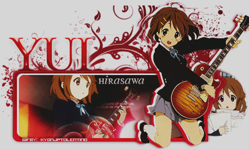 Yui Hirasawa Signature GIF