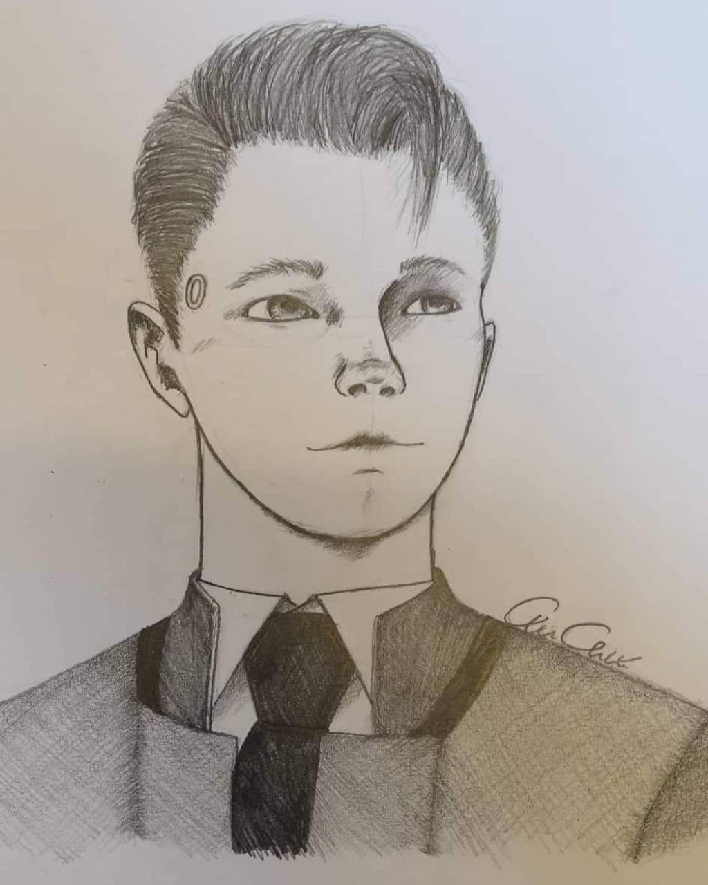 Connor from Detroit: Become Human by ConCon-Deviant on DeviantArt