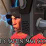 Spy sappin my scout