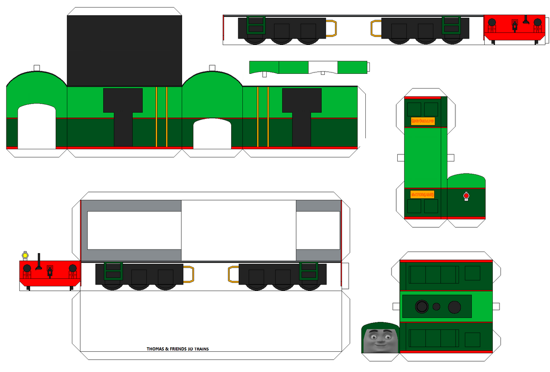 Gator tha colombian engines t8F papercraft by optimusprimecheese on ...