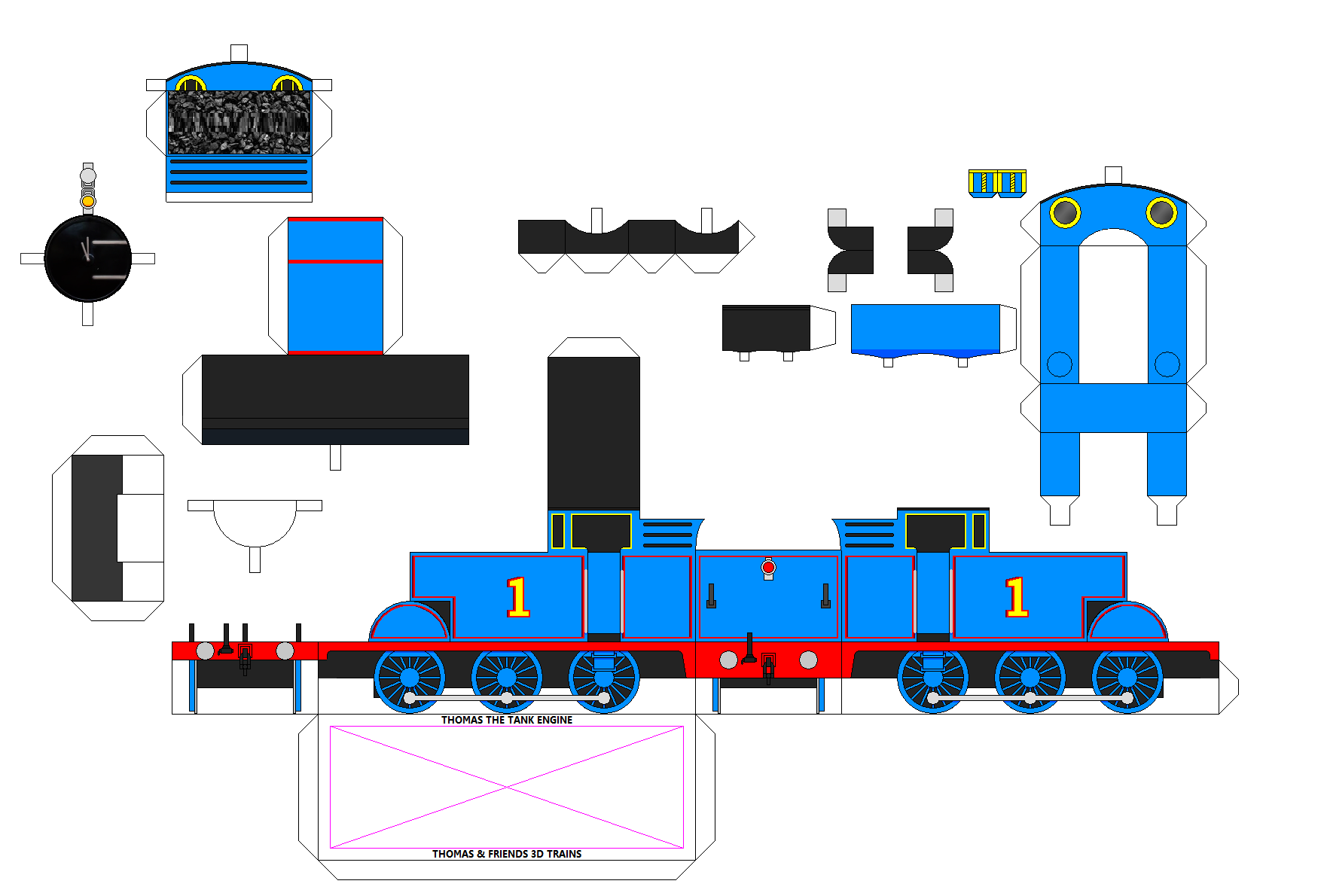 Papercraft Rws Gordon thomas rws v2 papercraft by optimusprimecheese on DeviantArt