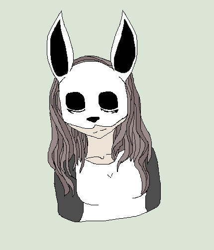 The Girl In The Bunny Mask By Queenajay On Deviantart