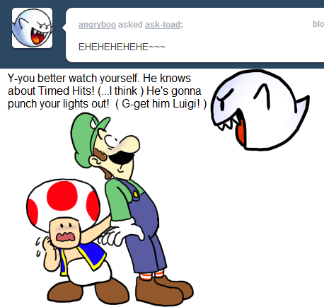 Tell Toad - Boo Appears by pocket-arsenal on DeviantArt