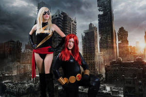Ms. Marvel and Black Widow