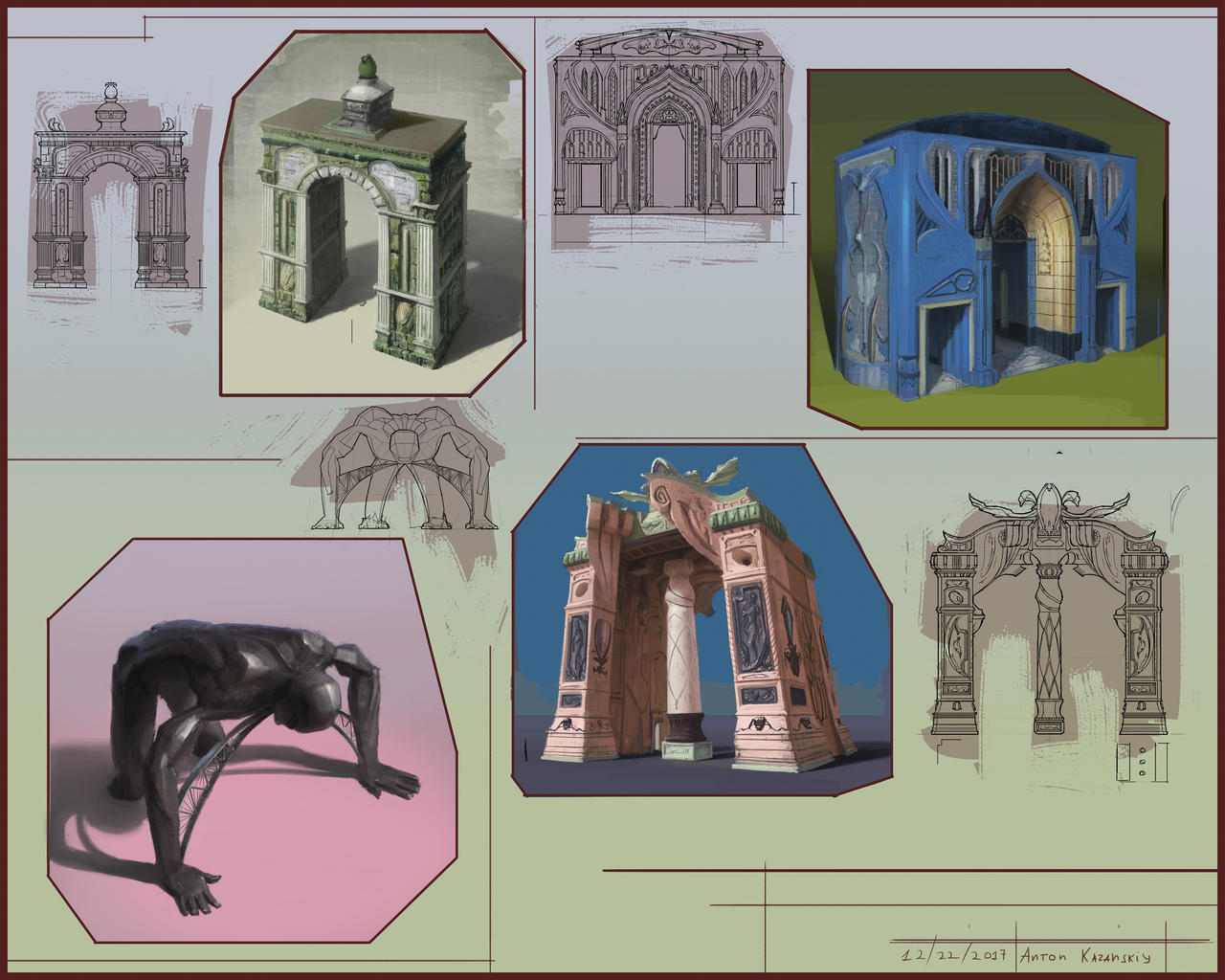 Arches by AtSkiy on DeviantArt