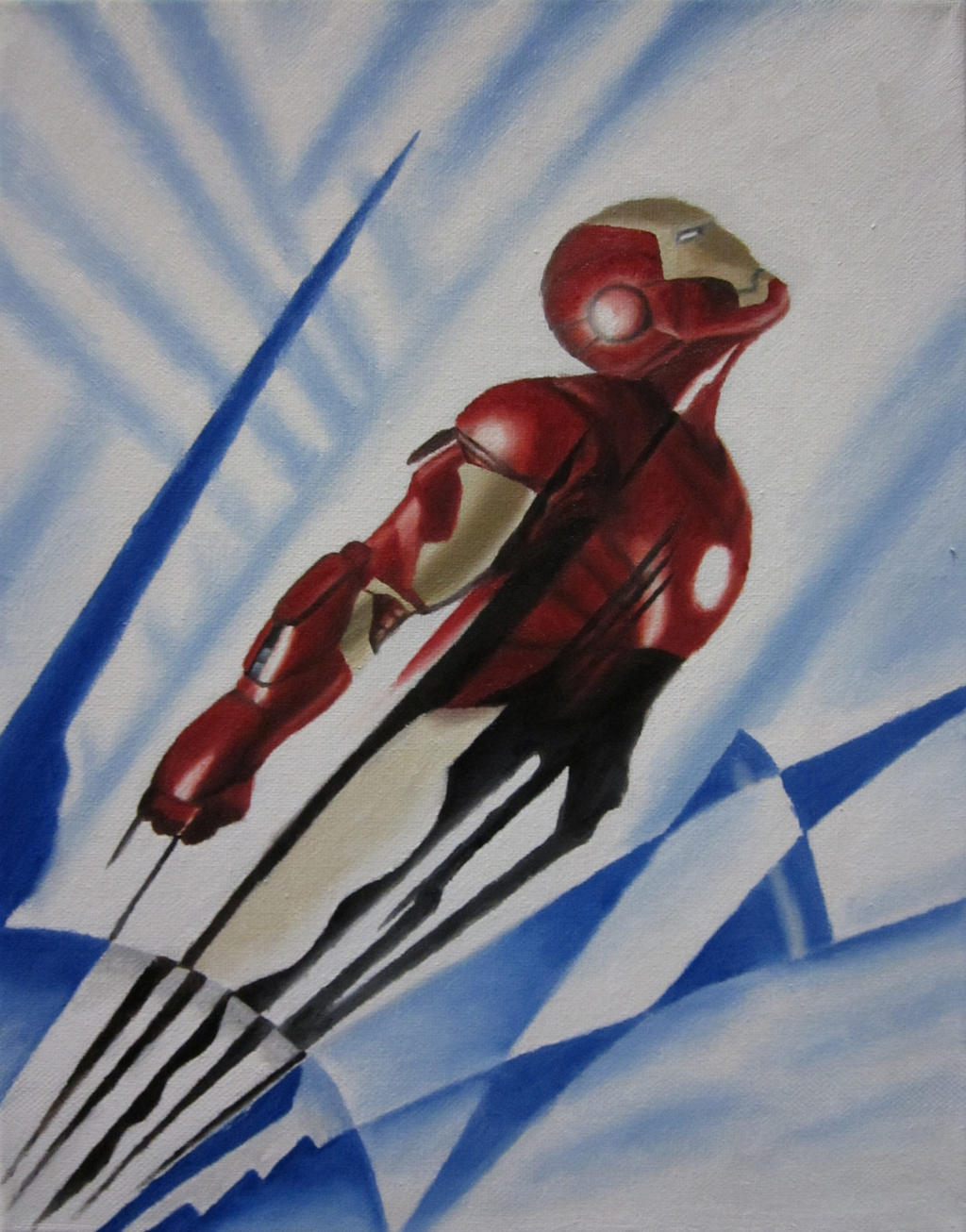 Iron man rocketeer