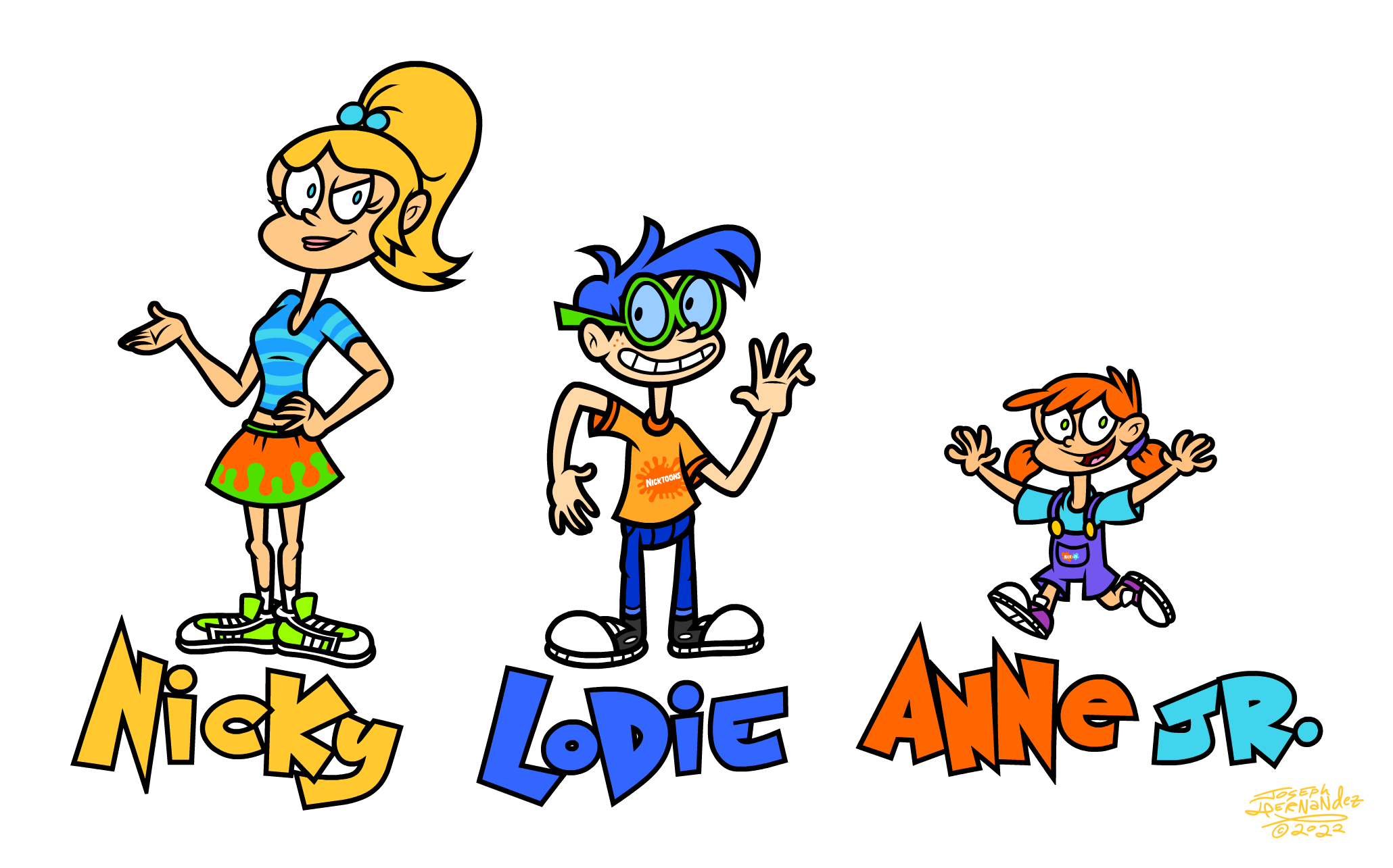 The Nick Siblings Nicky Lodie And Anne Jr By JosephSnap101 On the-nick-siblings-nicky-lodie-and-anne-jr-by-josephsnap101-on