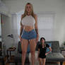 Giantess with her slave 2