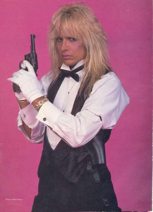 Vince with Gun