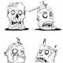 Zombie heads