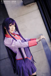 Bakemonogatari - 02 by shiroang