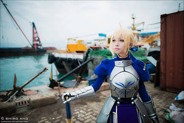 FATE ZERO SABER - 01 by shiroang