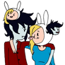 Marshall Lee and Fionna the Human