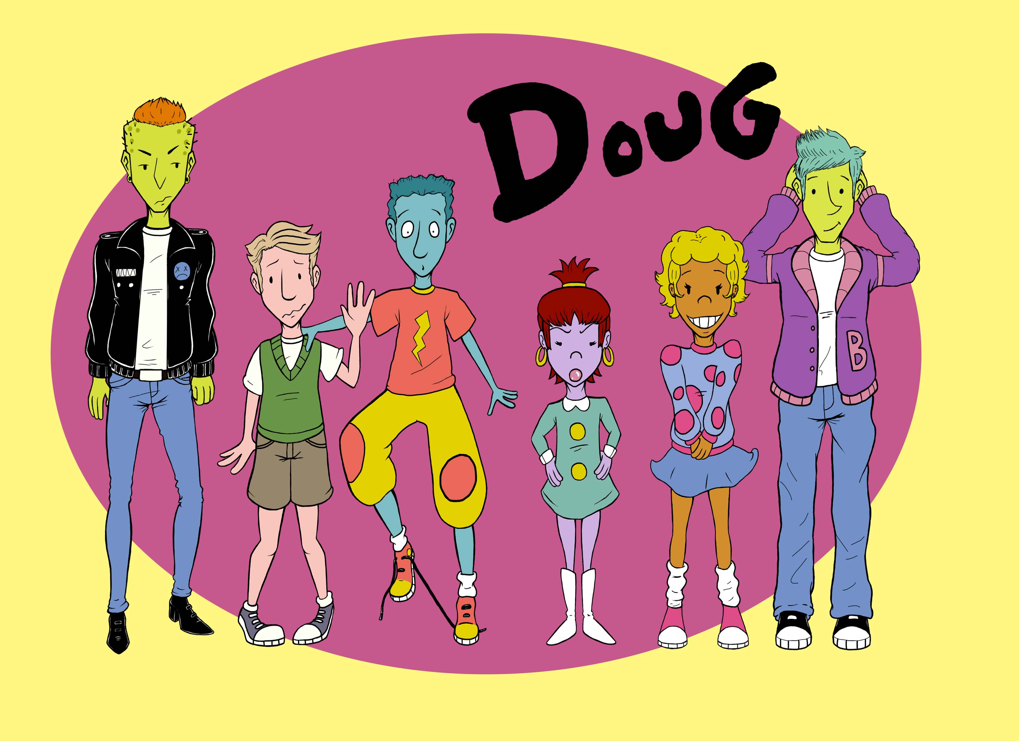 Doug Lineup by SquishyHattress on DeviantArt