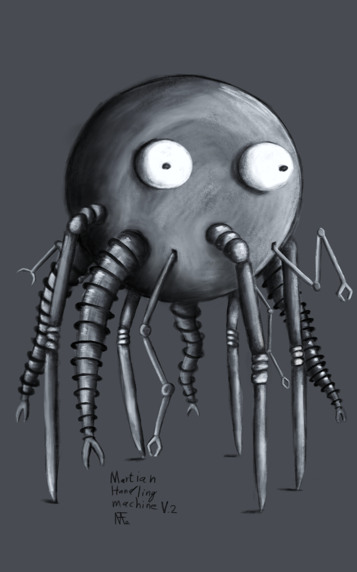War of the worlds Martian Handling Machine V.2 by MisterKarbunar on ...