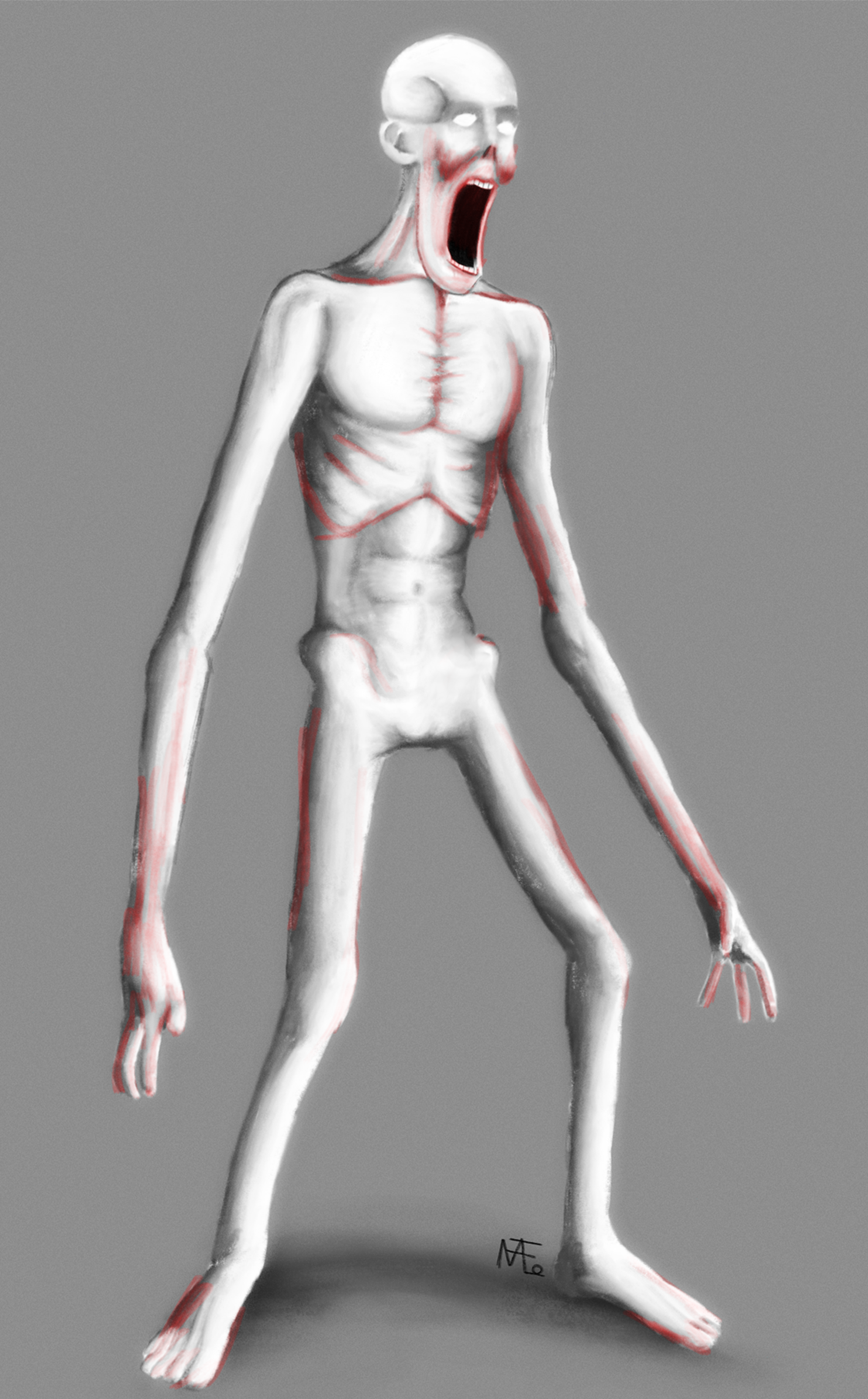 SCP 096 3D model