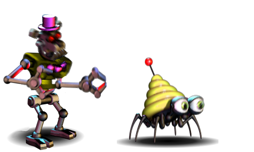 Bad guys from fnaf world, Wiki