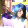 blue hair hell yeah