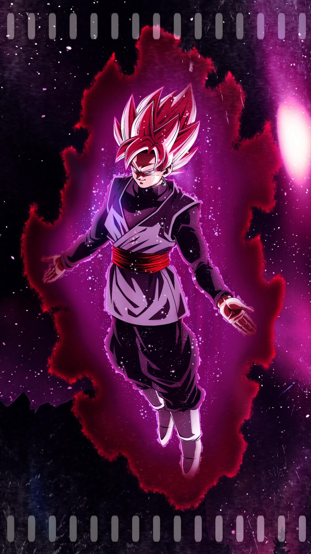 Goku Black SSJ Rose Wallpaper by Victor90900 on DeviantArt