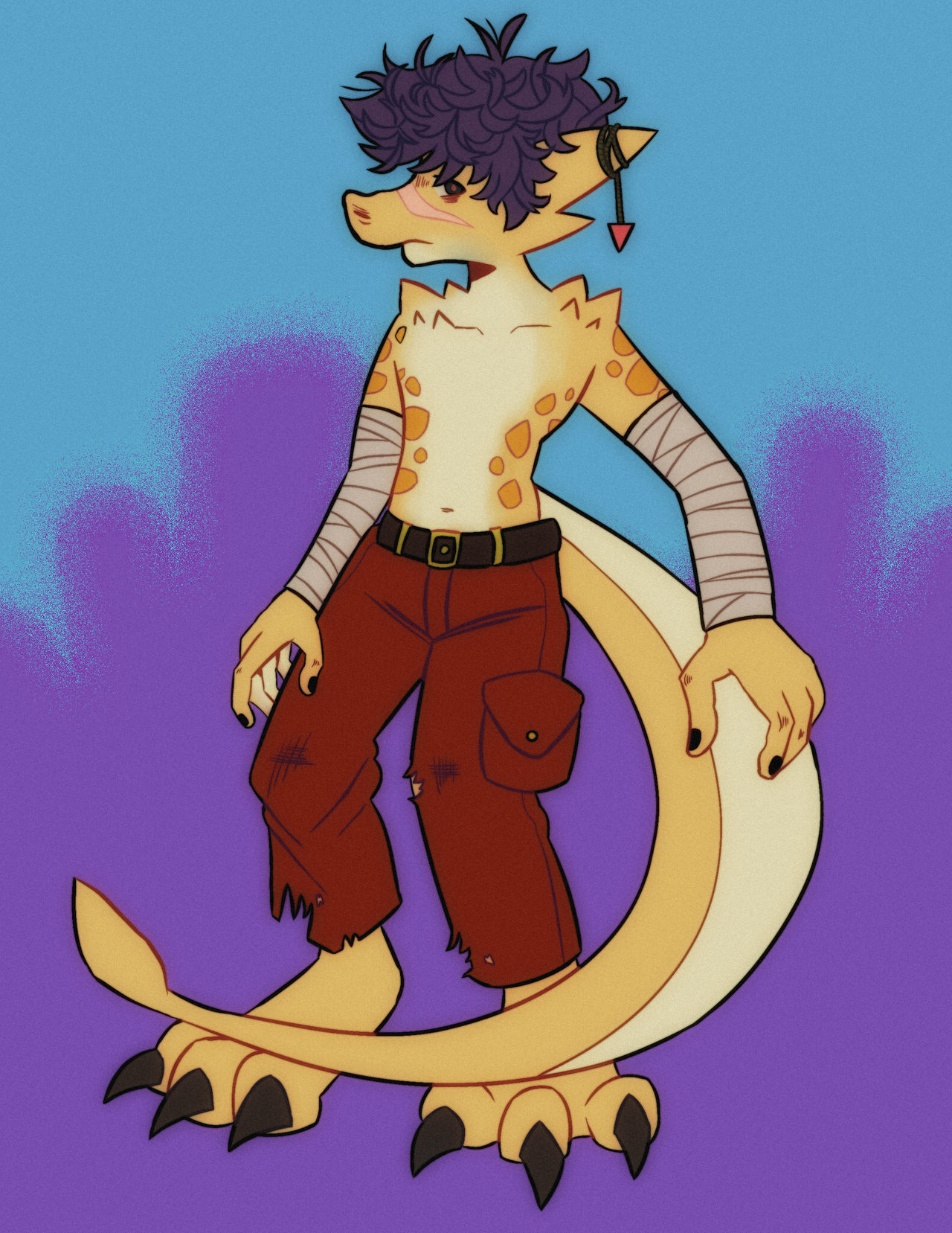 lizard by retroutinposterum on DeviantArt