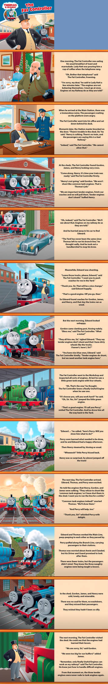 The Fat controller (Story Library 2011) by Train615 on DeviantArt