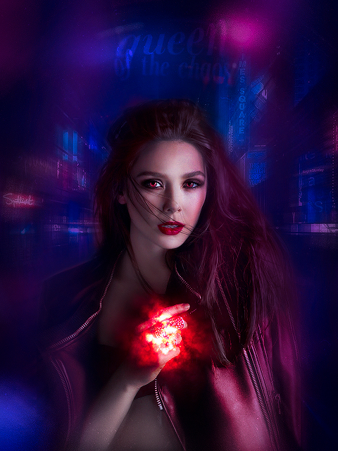 Wanda Maximoff rainbow icon