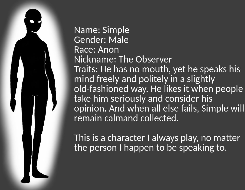 Simple - Character Sheet by ASimpleFascination on DeviantArt