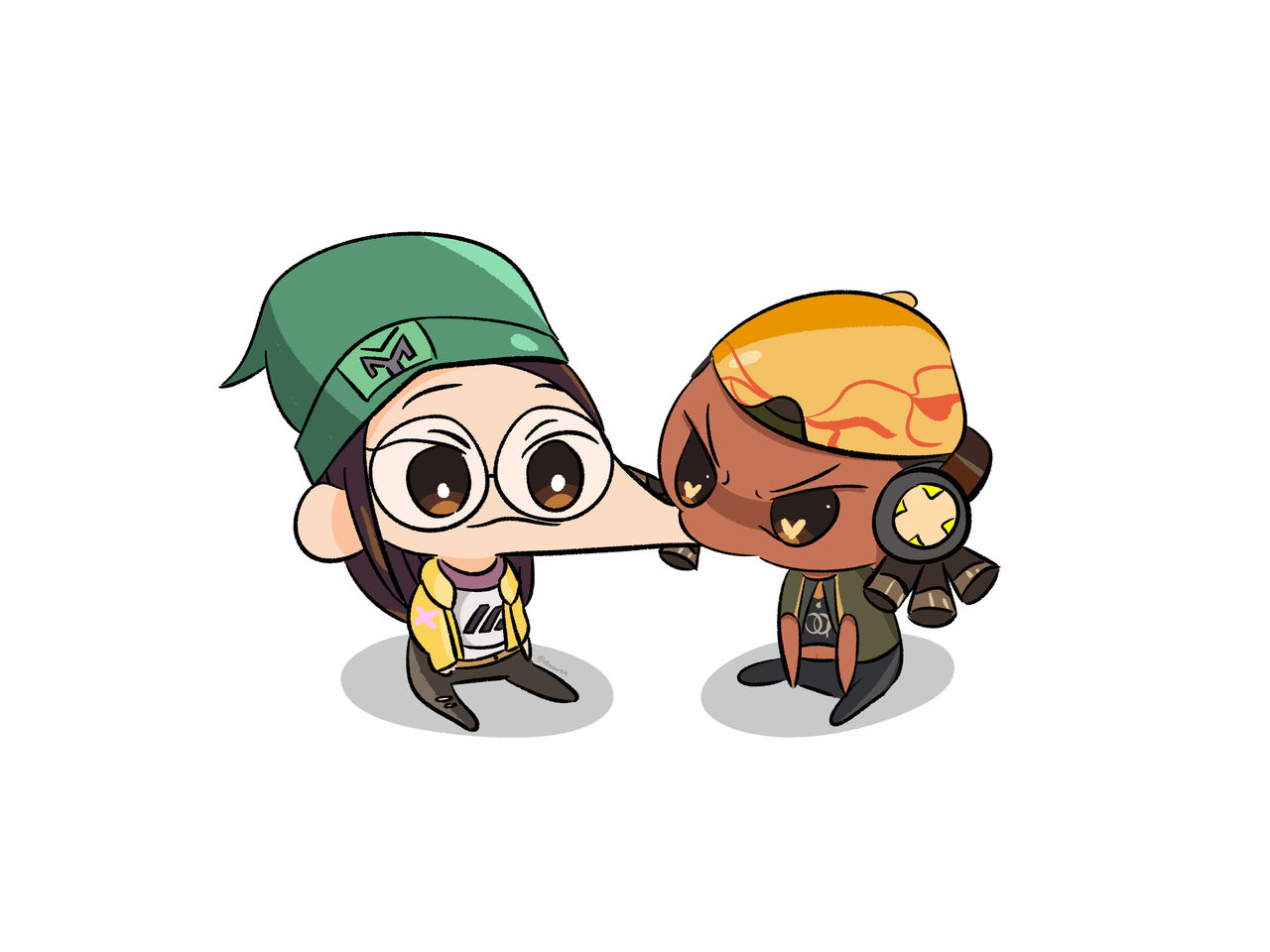 kj and raze by Doo16 on DeviantArt