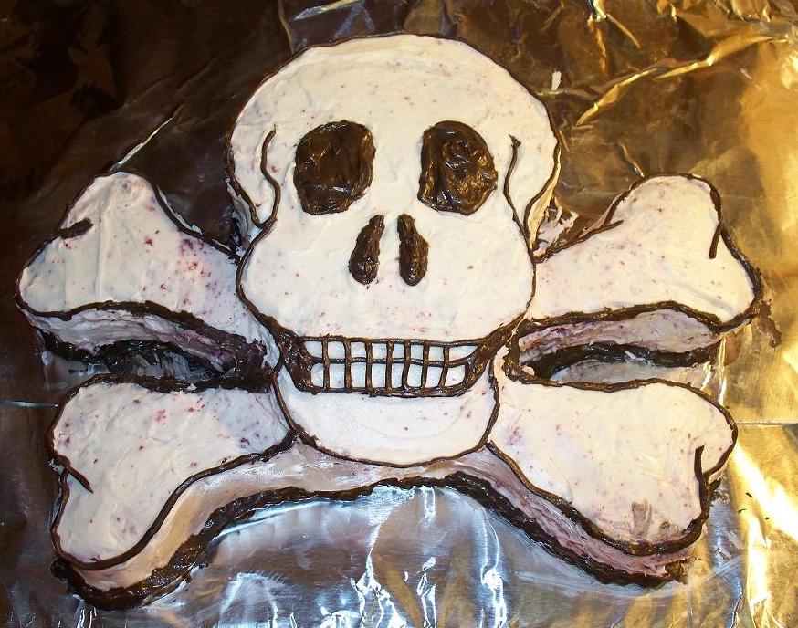 Skull Cake