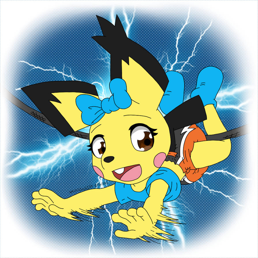 Power Line Play Time by Sp4c3Ch1nch1ll4 on DeviantArt