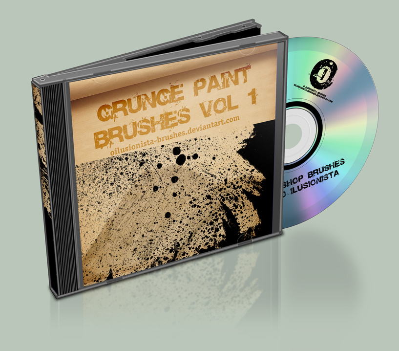 Grunge Paint Brushes Vol. 1