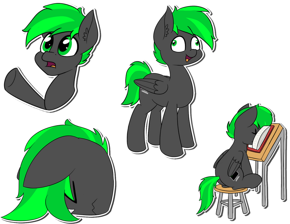 Byte Stickers (Commission) by SeafoodDinner on DeviantArt