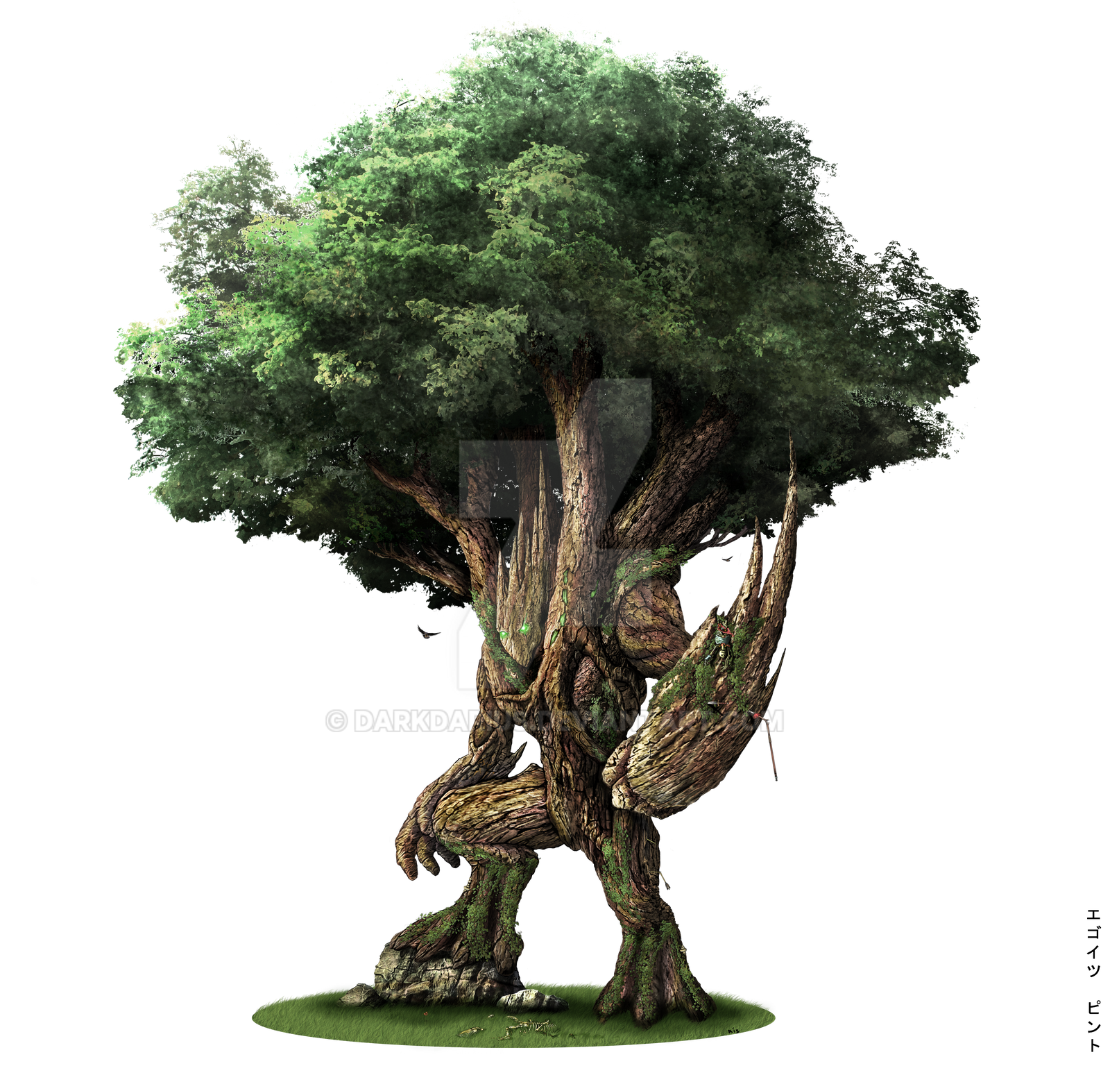 Tree Ent 2d Ent by Darkdarius on DeviantArt