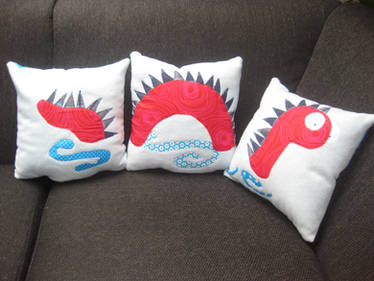 Loch Ness Monster Pillow