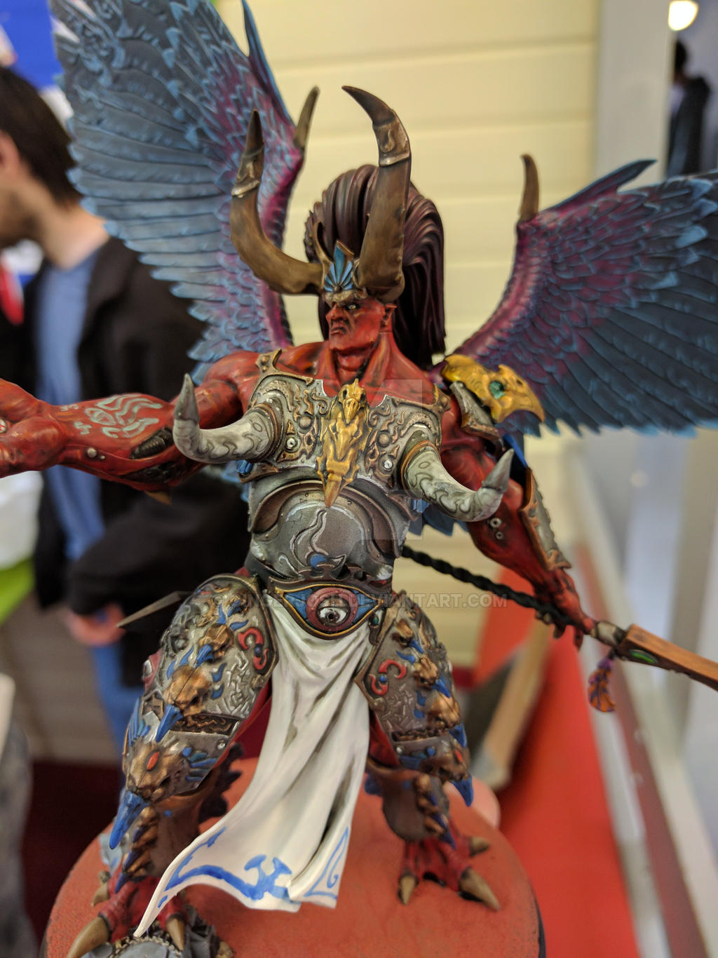 Daemon Magnus the Red view 2 by gingerjosh on DeviantArt