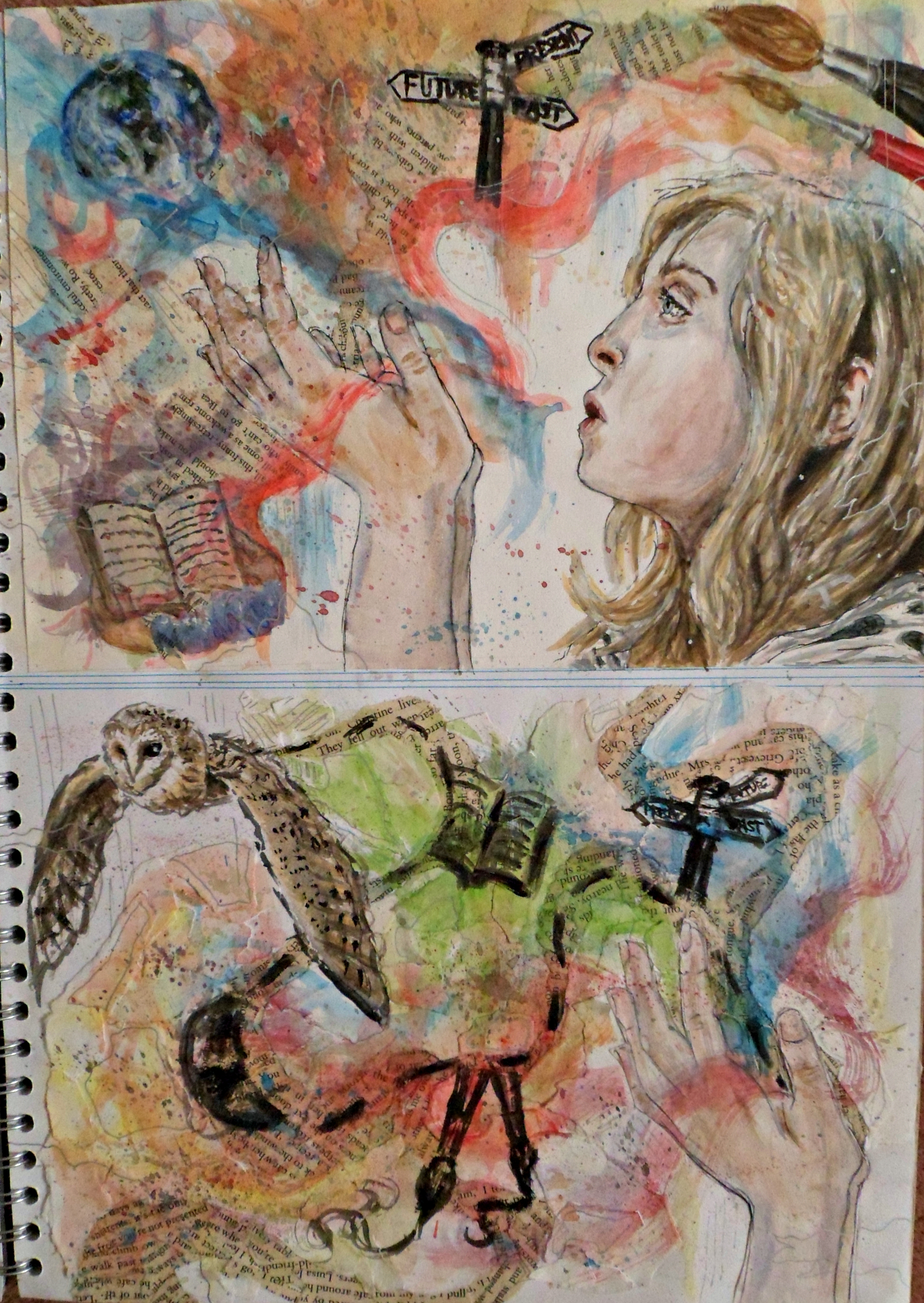 Gcse Art Year 10 Two Ideas Towards A Final Piece By Daintystain On Deviantart Gcse Art Year 10 Two Ideas Towards A Final Piece By Daintystain On Deviantart