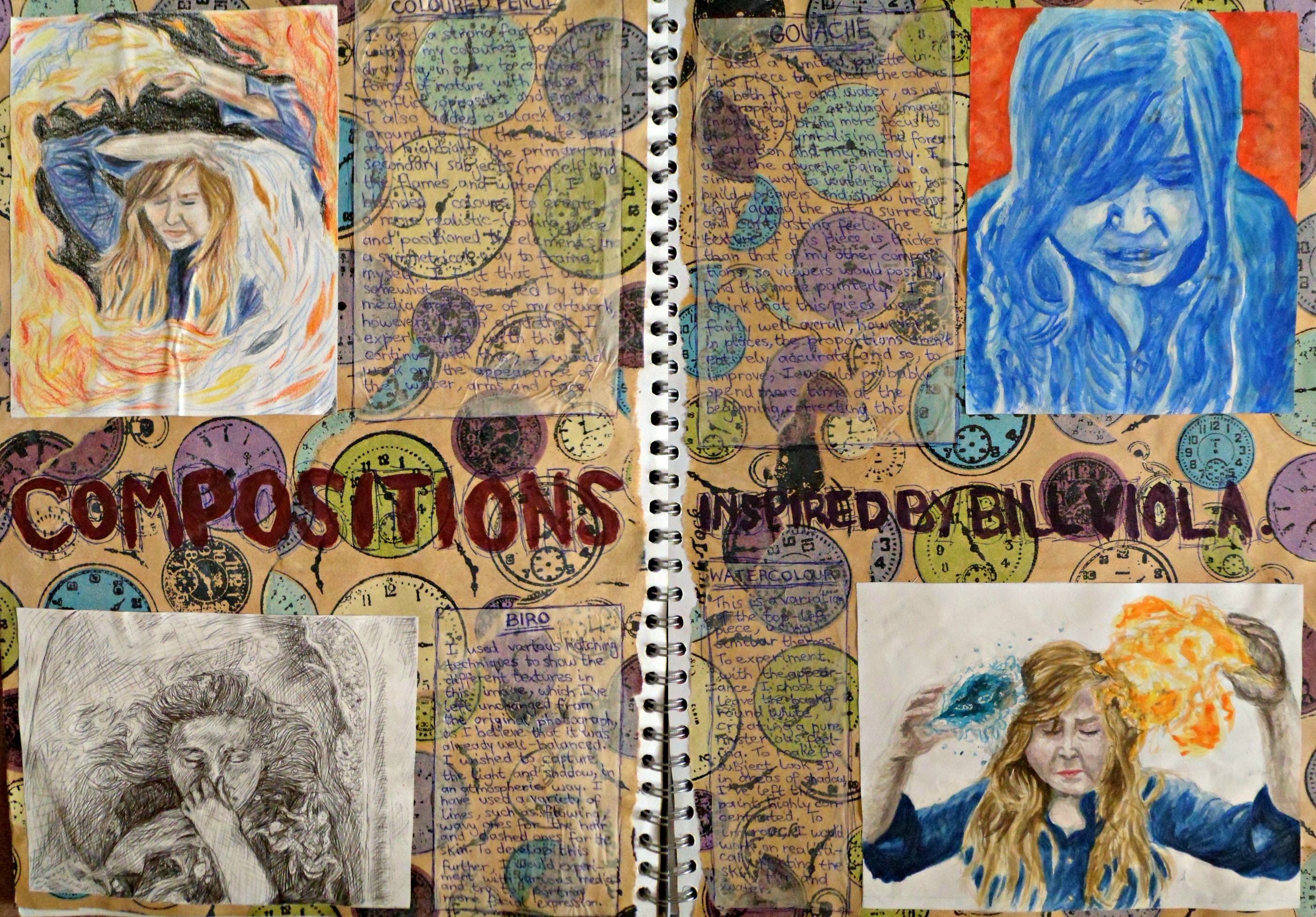 Gcse Art Year 11 Four Composition Ideas By Daintystain On Deviantart