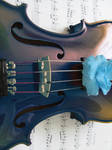 Blue Violin by sylvialovesphotos