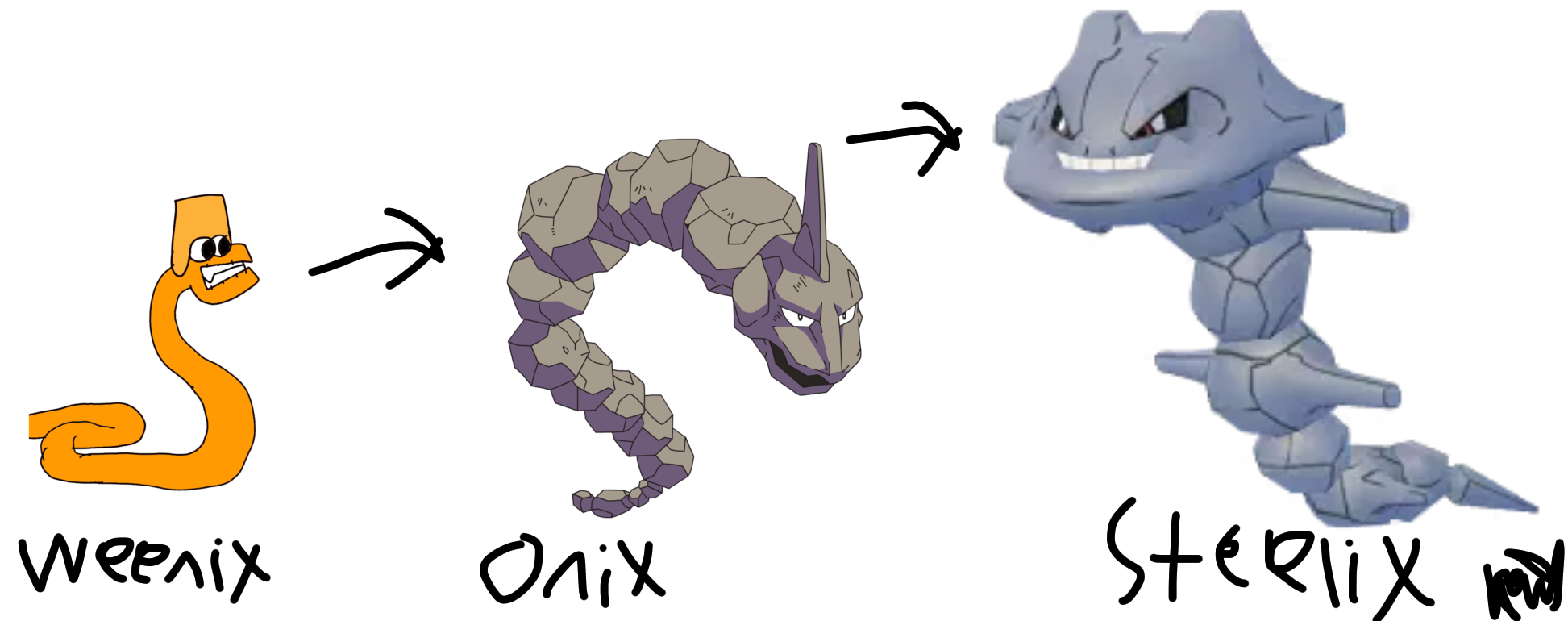 Soilix Onix Pre Evolution by Hyperagua on DeviantArt