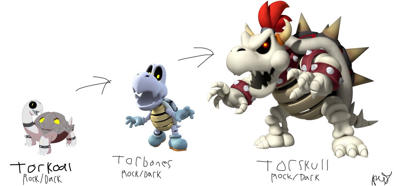 American torkoal evolution by Larrykoopa1201 on DeviantArt