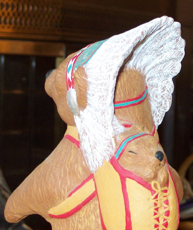 Bear Backkview Daddy Bear - back view by mamaslyth on DeviantArt