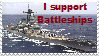 I support Battleships Stamp by Yksteldus