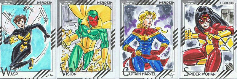 Marvel's Fleer Retro 2016 cards