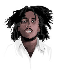 Bob Marley Vector