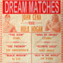 Vintage Wrestling Poster: Dream Matches