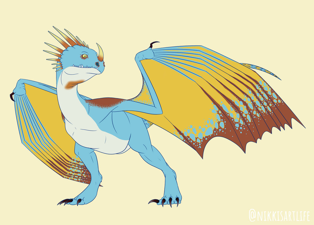 Deadly Nadder By Nikkisartlife On DeviantArt deadly-nadder-by-nikkisartlife-on-deviantart