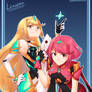 Pyra and Mythra in Smash