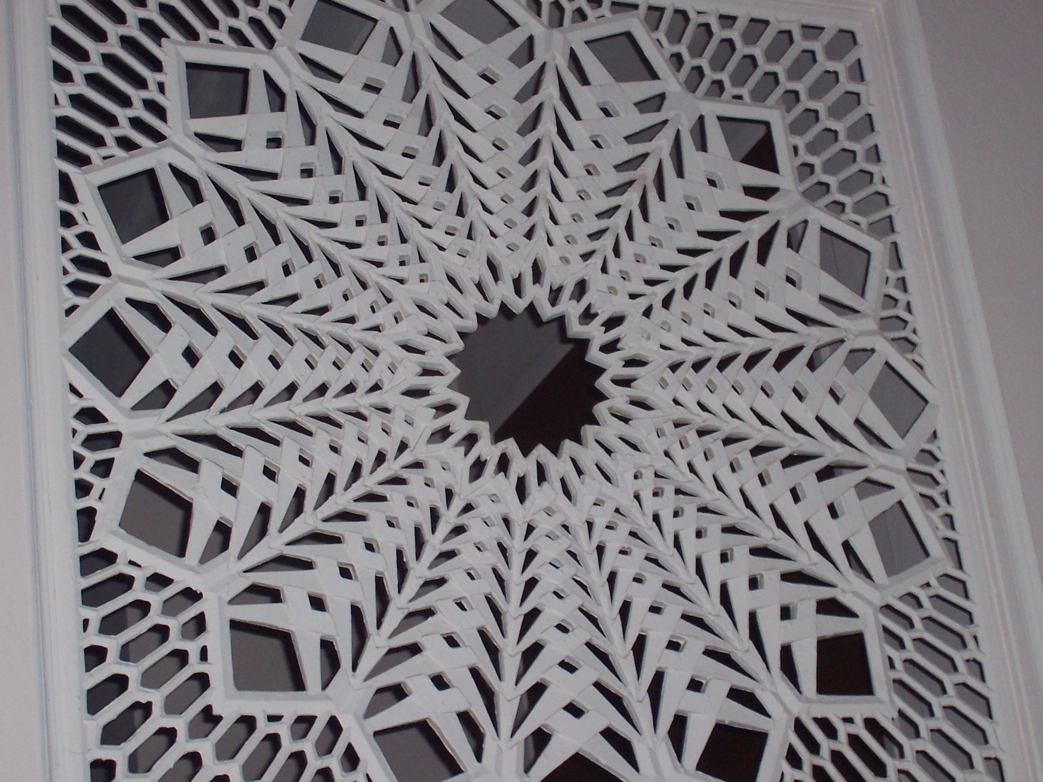 Rosette Wall Carving